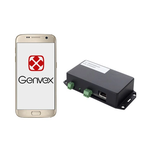 Genvex Connect app-styring