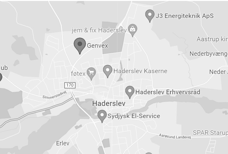 Genvex' hovedkvarter i Haderslev