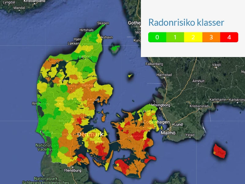 Radonrisiko-klasser