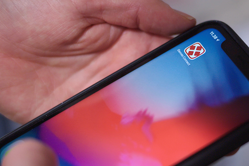ECO 360 R kan styres via app'en Genvex Connect