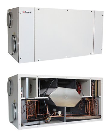 PREMIUM PREHEAT 300 ventilationsanlæg med luft-luft varmepumpe